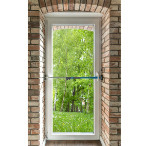 1,15m Sicherungsstange Fenstersicherung Türsicherung Einbruchschutz Fensteralarm