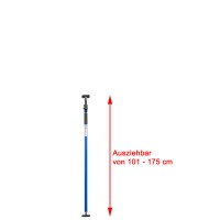 Montagestütze, Teleskopstange AB175 (blau)