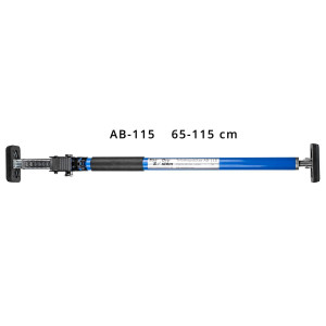 Katzenschutznetz + 2 Teleskopstützen im Set Katzenschutznetz Transparent 3 x 2 m Teleskopstützen Blau 65-115 cm