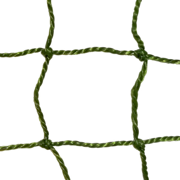 Katzenschutznetz 4 x 2m oliv drahtverstärkt (B-Ware)